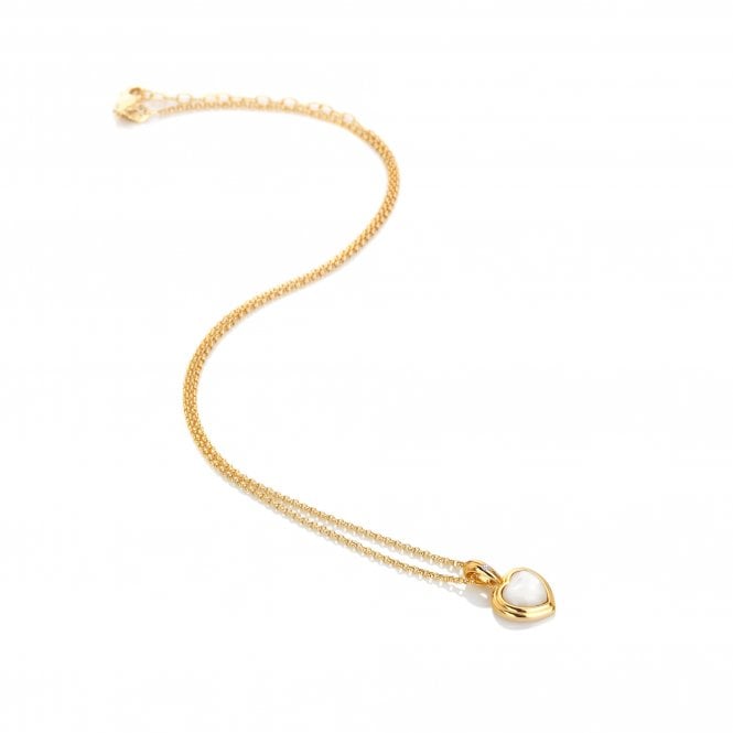 hot diamonds Heart Pendant - MOP