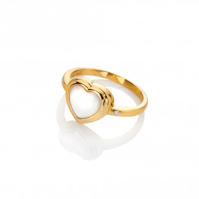 hot diamonds Heart Ring - MOP