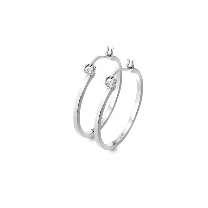 hot diamonds Hoop Earrings