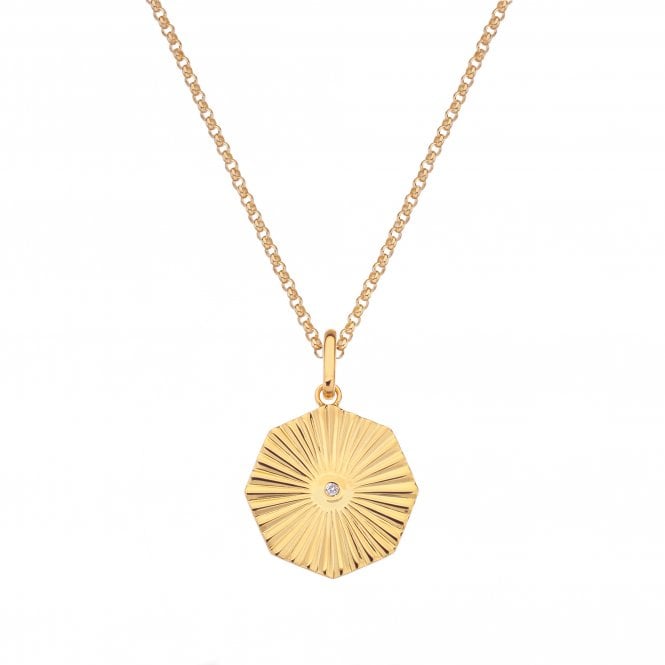 Hot Diamonds Hope Octagon Pendant