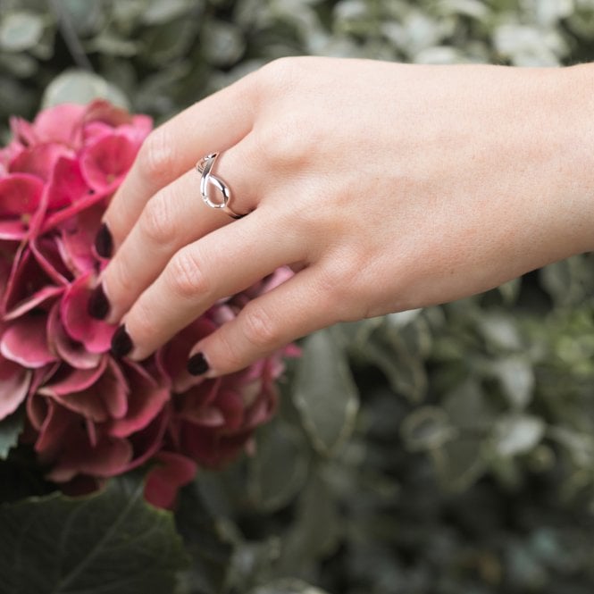 Hot Diamonds Infinity Ring