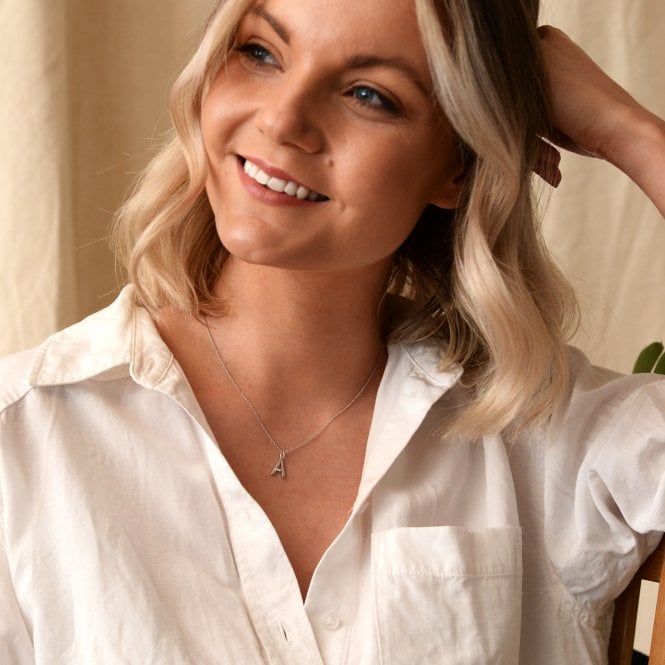 Hot Diamonds Initial Pendant - Letter A