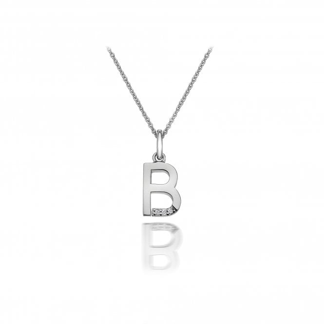 hot diamonds Initial Pendant - Letter B