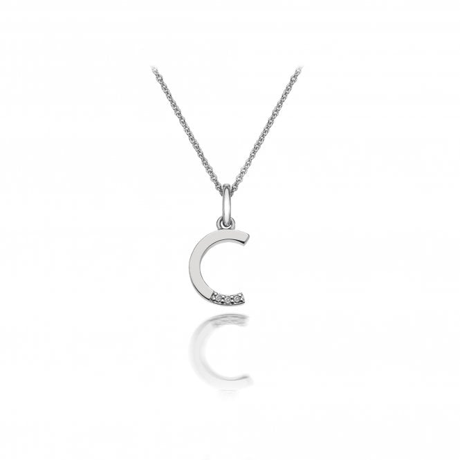 hot diamonds Initial Pendant - Letter C