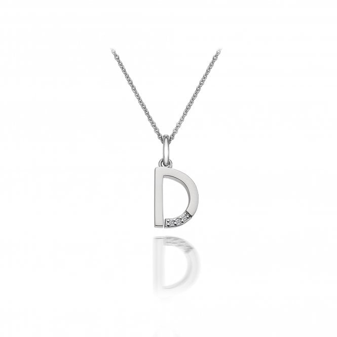 hot diamonds Initial Pendant - Letter D