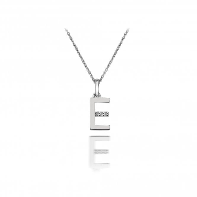 hot diamonds Initial Pendant - Letter E