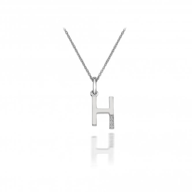 hot diamonds Initial Pendant - Letter H