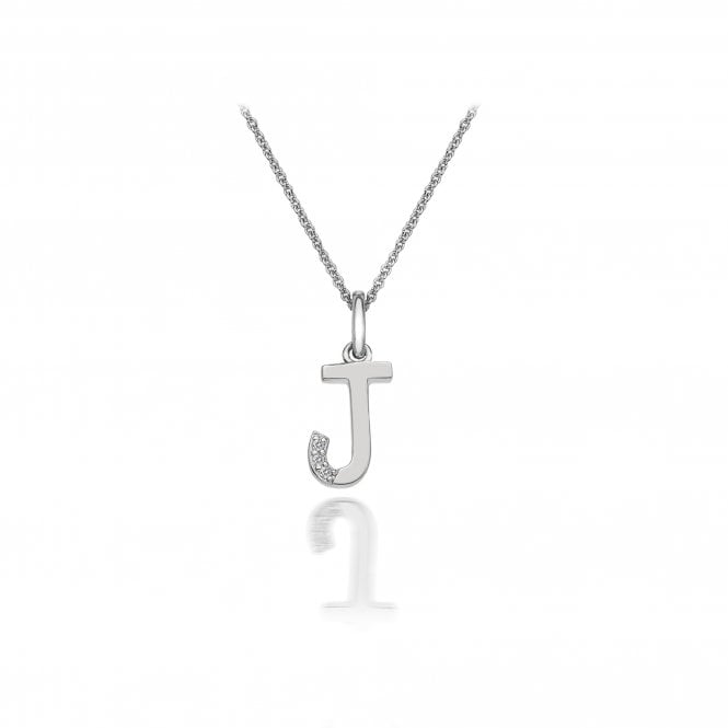 hot diamonds Initial Pendant - Letter J