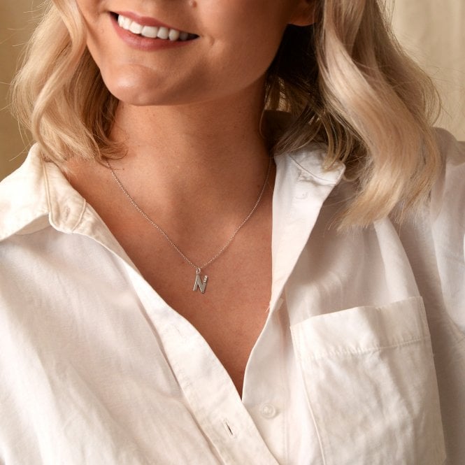 Hot Diamonds Initial Pendant - Letter N