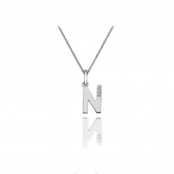 hot diamonds Initial Pendant - Letter N