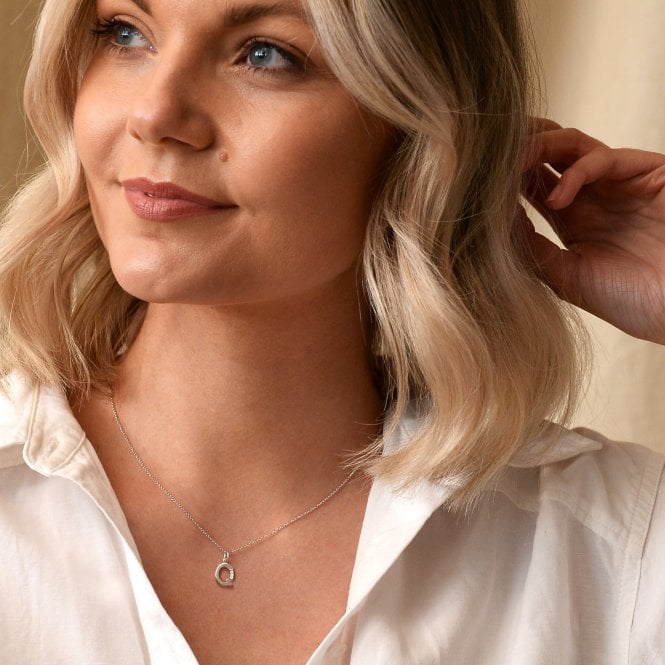 Hot Diamonds Initial Pendant - Letter Q