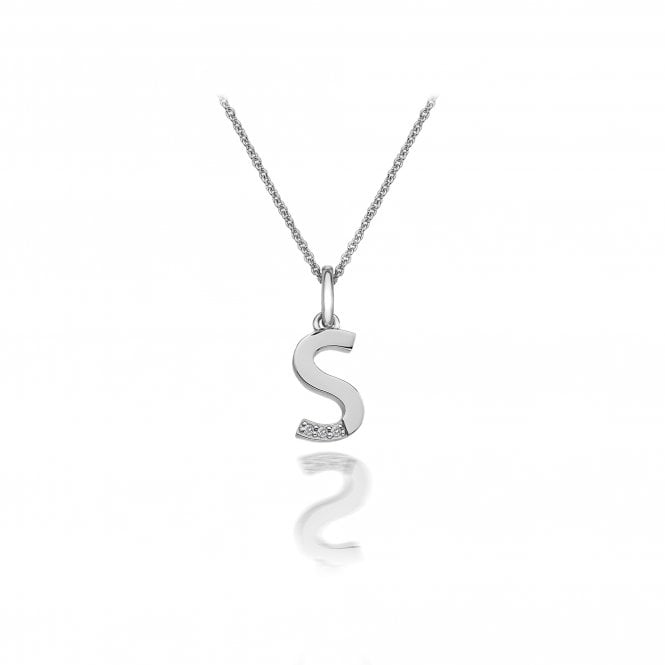 hot diamonds Initial Pendant - Letter S