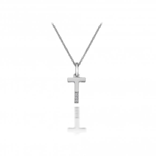 hot diamonds Initial Pendant - Letter T