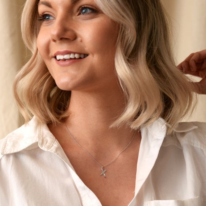 Hot Diamonds Initial Pendant - Letter X