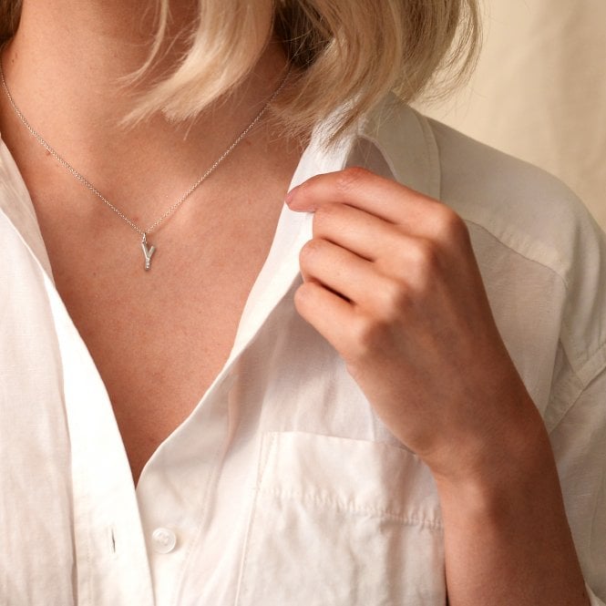Hot Diamonds Initial Pendant - Letter Y