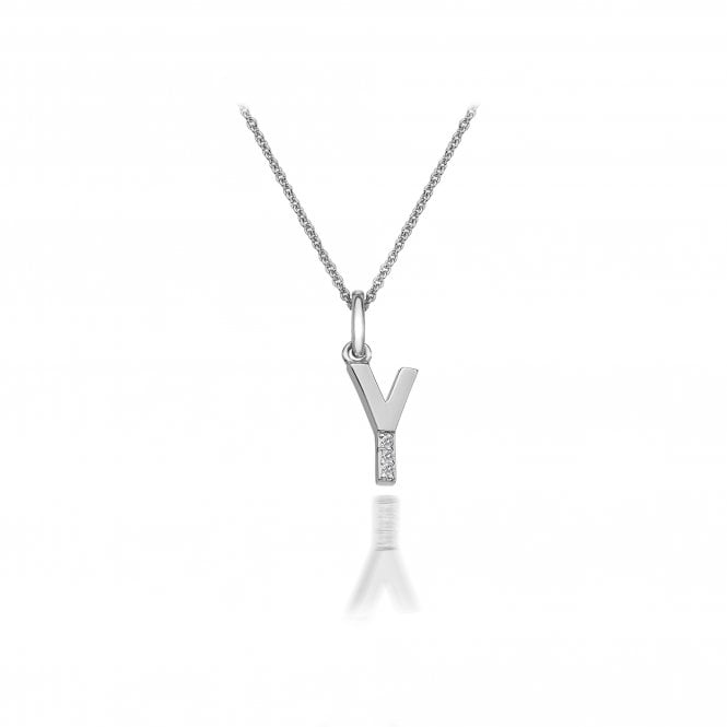 hot diamonds Initial Pendant - Letter Y