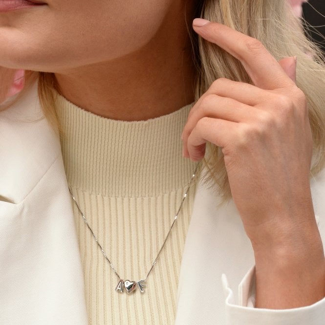 Hot Diamonds Letter F Icon Pendant