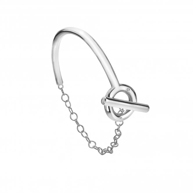 Hot Diamonds Linked Half Bangle