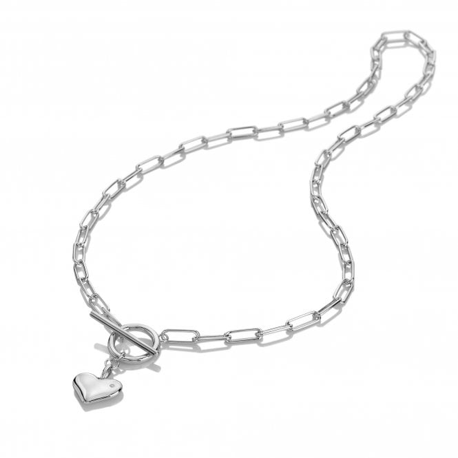 hot diamonds Linked Heart Necklace