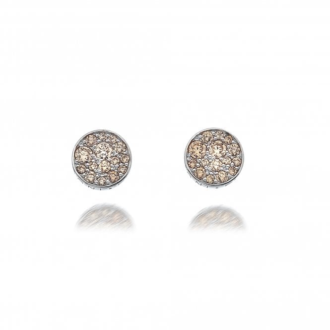 Hot Diamonds Loyalty Champagne Earrings