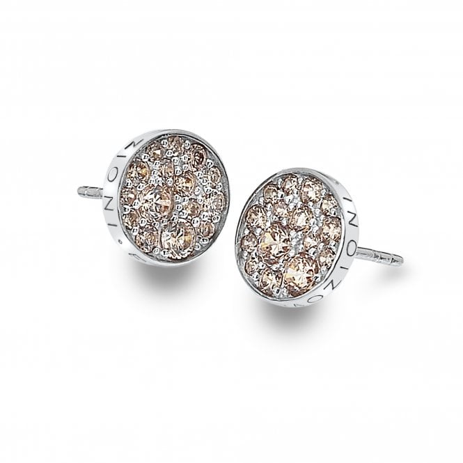 hot diamonds Loyalty Champagne Earrings