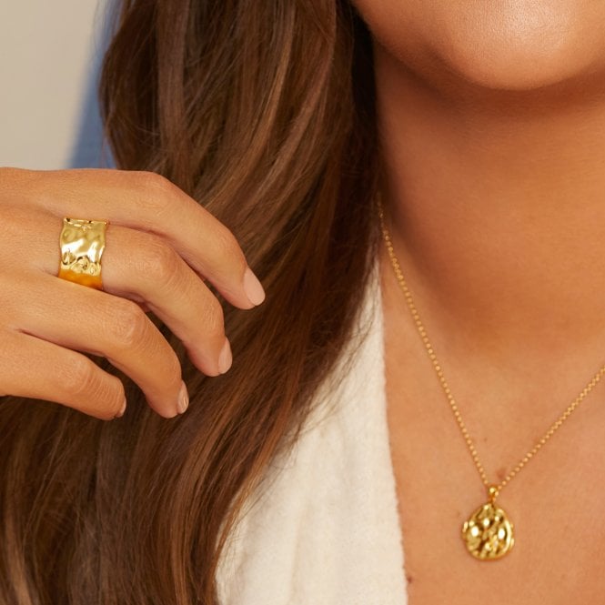 Hot Diamonds Lunar Statement Ring