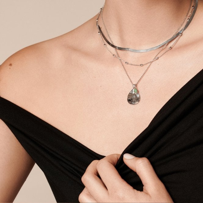 Hot Diamonds March Birthstone Teardrop Pendant