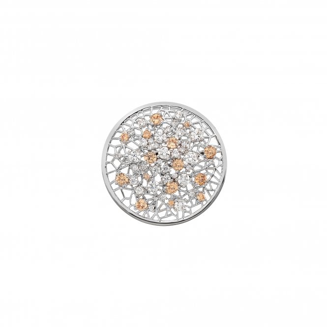 Hot Diamonds Mattina Champagne Coin - 25mm