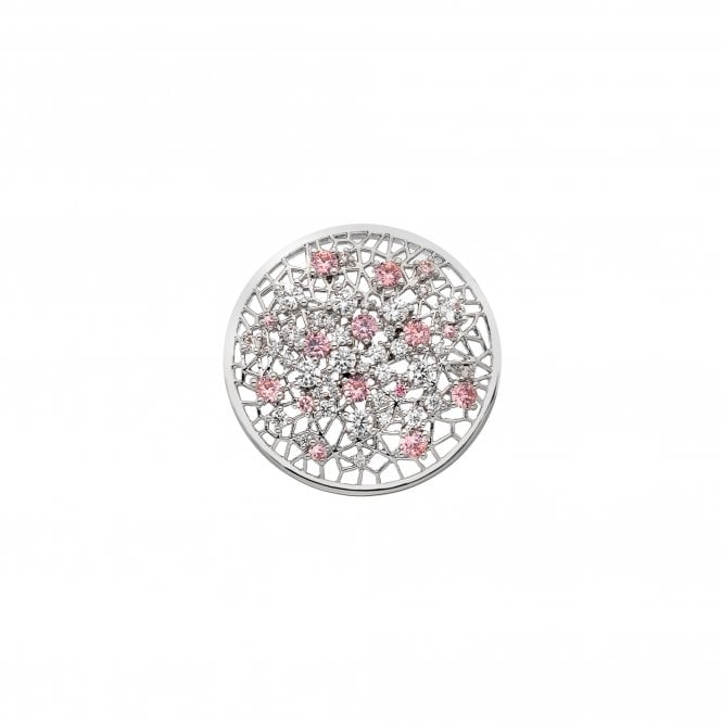Hot Diamonds Mattina Pink Coin - 25mm