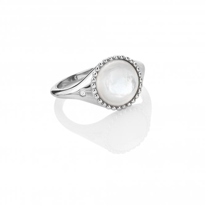 hot diamonds Mother of Pearl Circle Ring