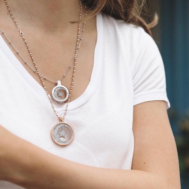 Hot Diamonds Notturno Drop Coin - 25mm