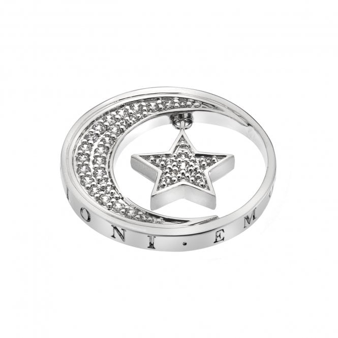 hot diamonds Notturno Drop Coin - 25mm