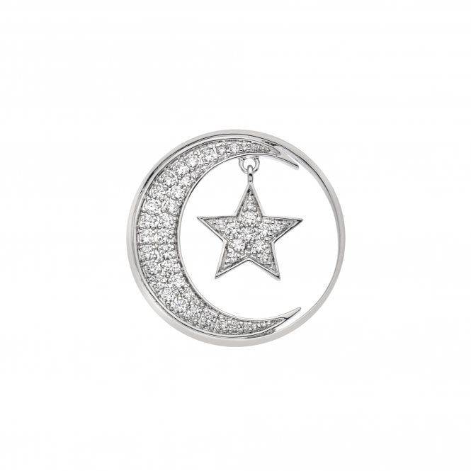 Hot Diamonds Notturno Drop Coin - 33mm