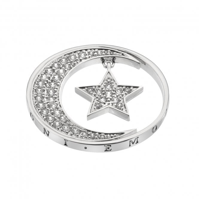hot diamonds Notturno Drop Coin - 33mm