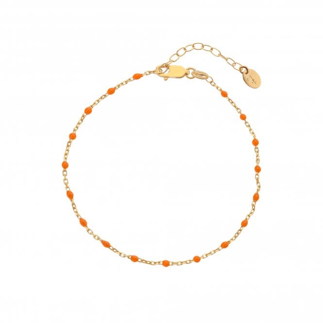 Hot Diamonds Ocean Bracelet - Orange