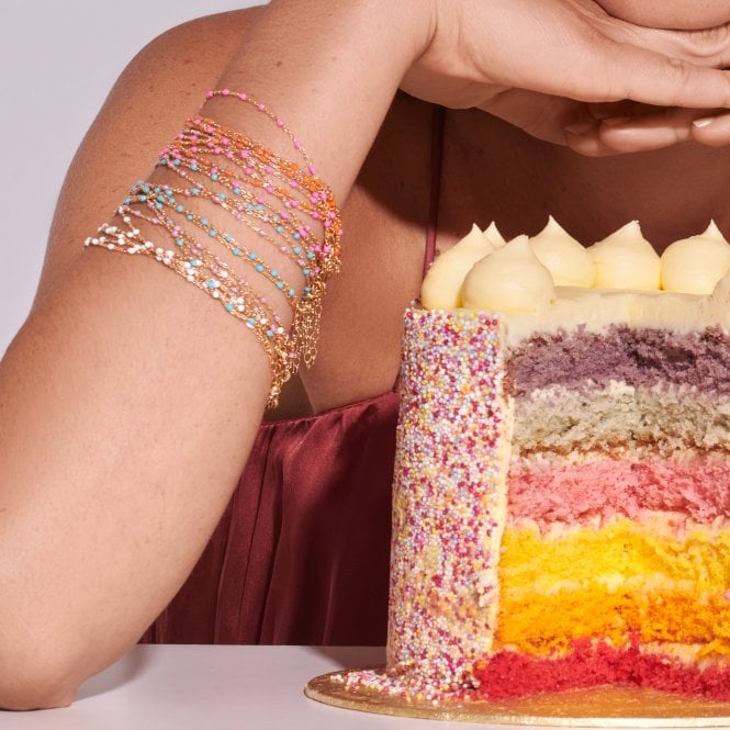 Hot Diamonds Ocean Bracelet - Pink