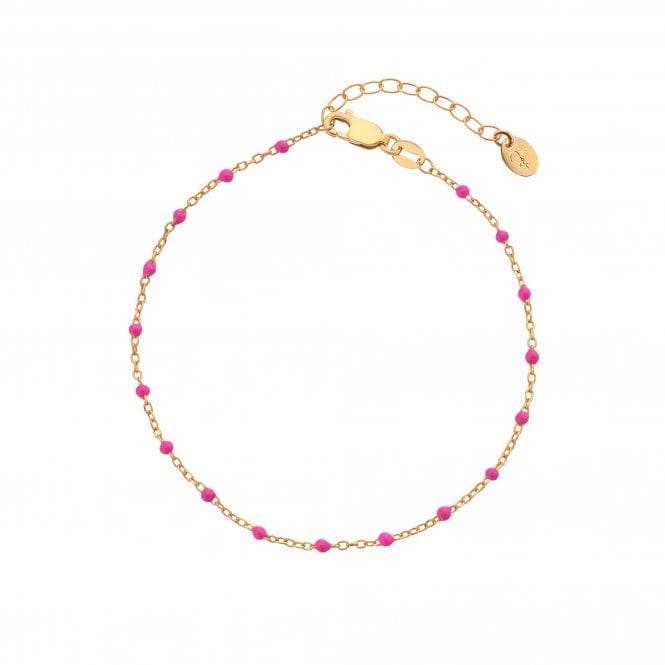 Hot Diamonds Ocean Bracelet - Pink