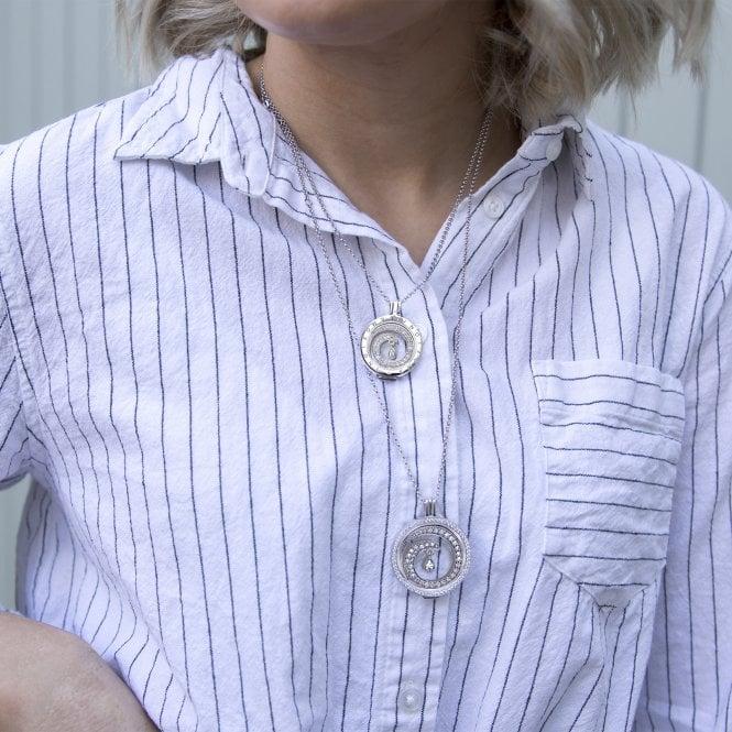 Hot Diamonds Oceano Teardrop Coin - 33mm