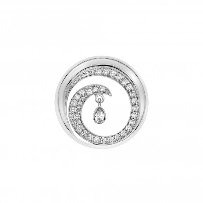 Hot Diamonds Oceano Teardrop Coin - 33mm