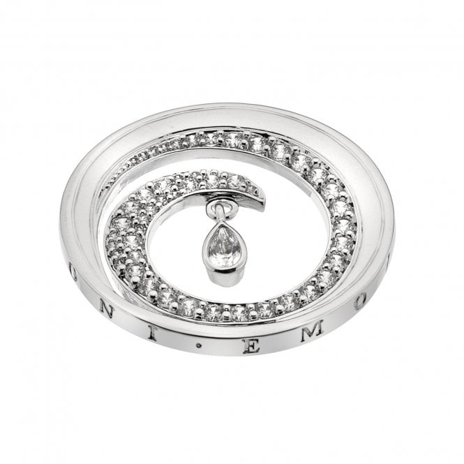 hot diamonds Oceano Teardrop Coin - 33mm