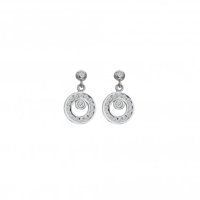 Hot Diamonds Orbit Drop Earrings