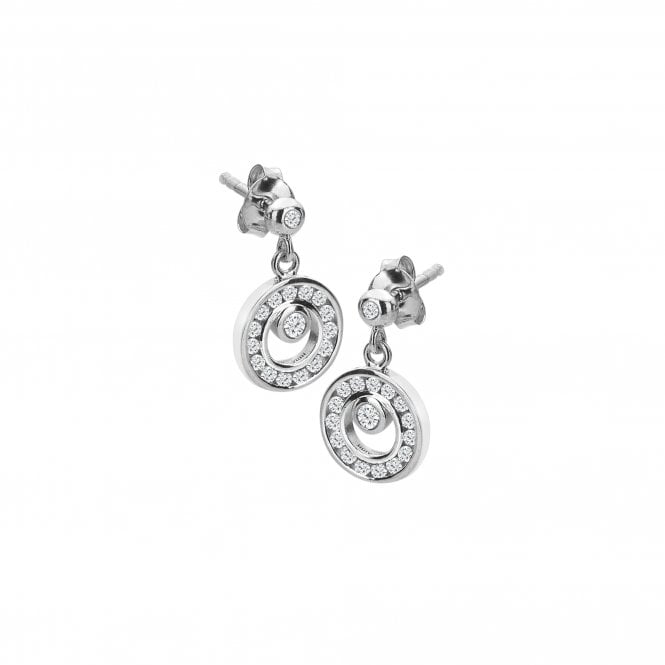 hot diamonds Orbit Drop Earrings