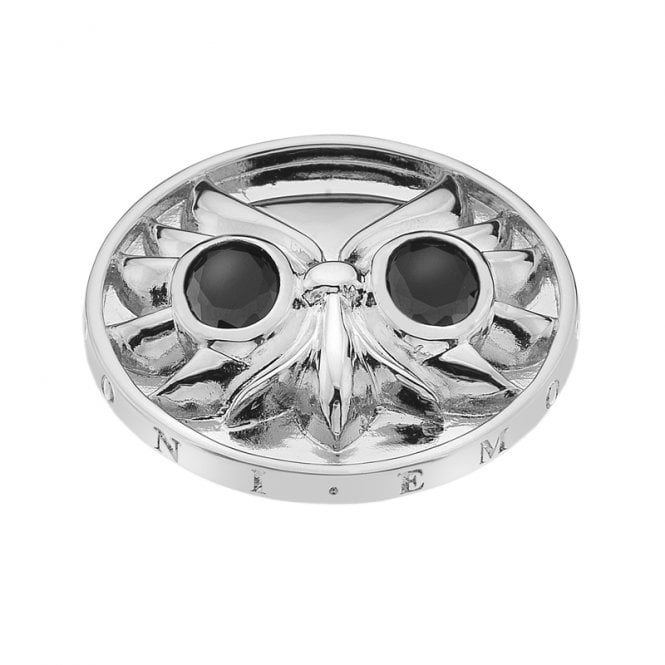 hot diamonds Overjoyed Owl Silver Plated coin - 33mm