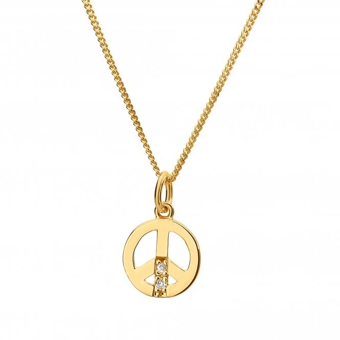 hot diamonds Peace Micro Amulet Pendant