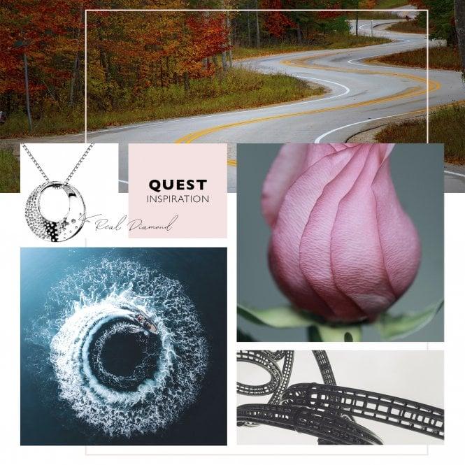 Hot Diamonds Quest Circle Pendant