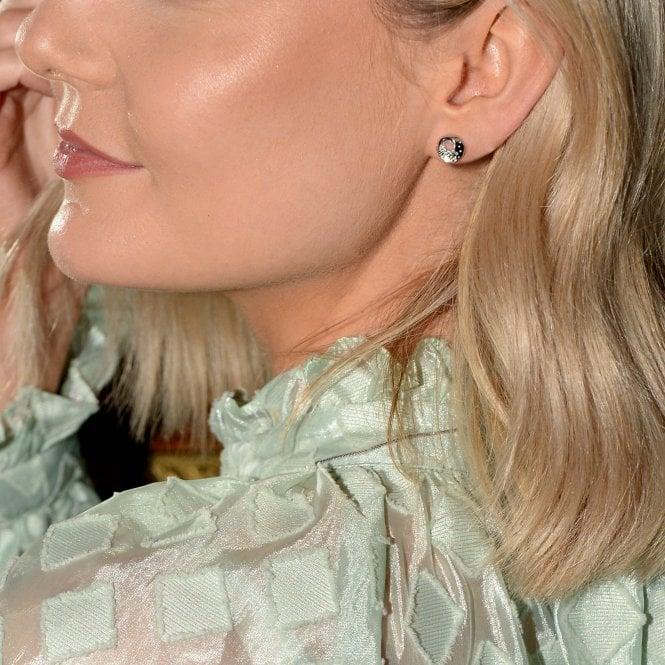 Hot Diamonds Quest Circle Stud Earrings