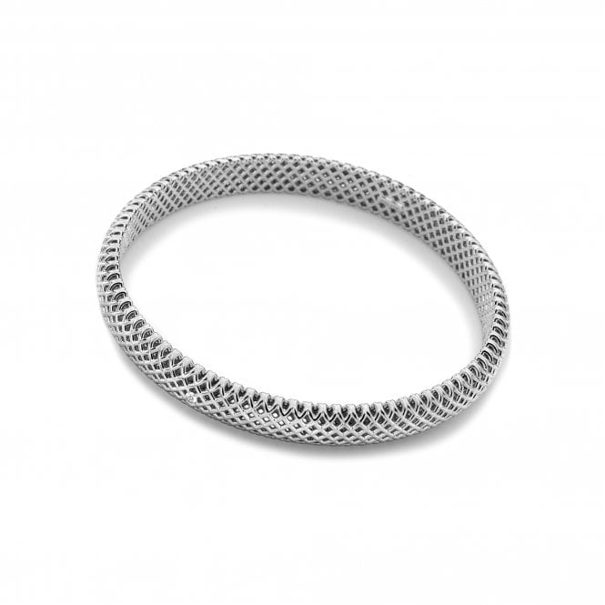 hot diamonds Quest Filigree Statement Bangle