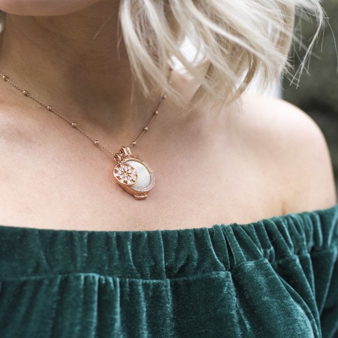 Hot Diamonds Reflessi Rose Gold Keeper 25mm