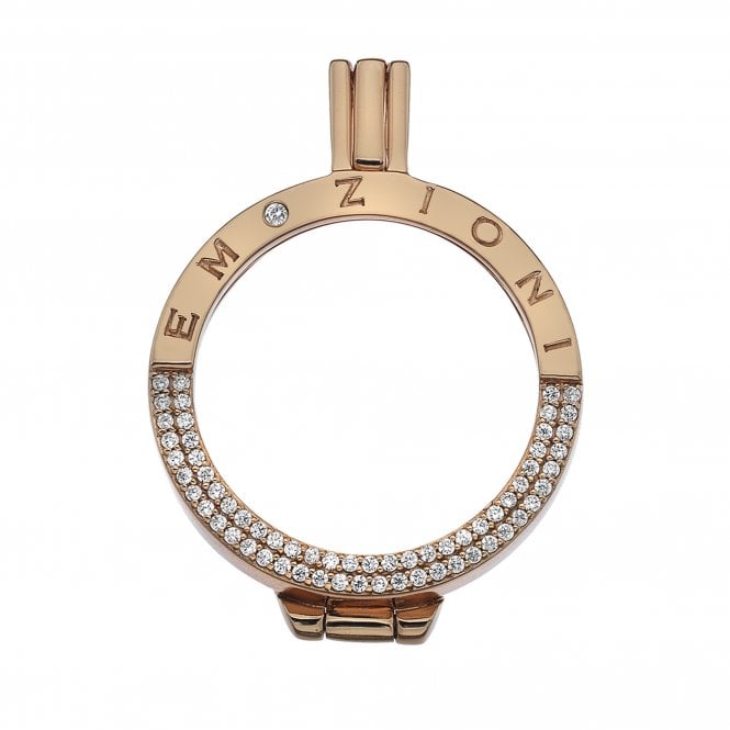 Hot Diamonds Reflessi Rose Gold Keeper 25mm