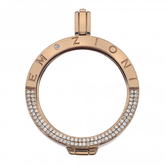 Hot Diamonds Reflessi Rose Gold Keeper 33mm